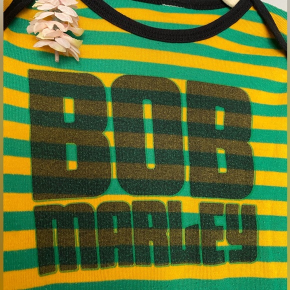 Bob Marley | Onesie | Striped | Baby - Picture 3 of 6